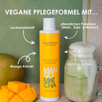 Shampoo Lockentraum Mango Matcha Jean&Len