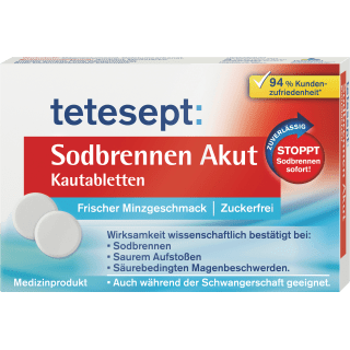 Sodbrennen Akut Kautabletten, 20 St - VivaVoss