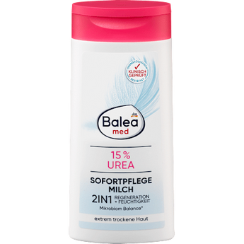 Sofortpflegemilch 2in1 15% Urea, 250 ml - VivaVoss