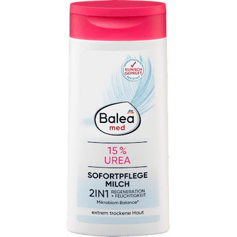 Sofortpflegemilch 2in1 15% Urea, 250 ml - VivaVoss