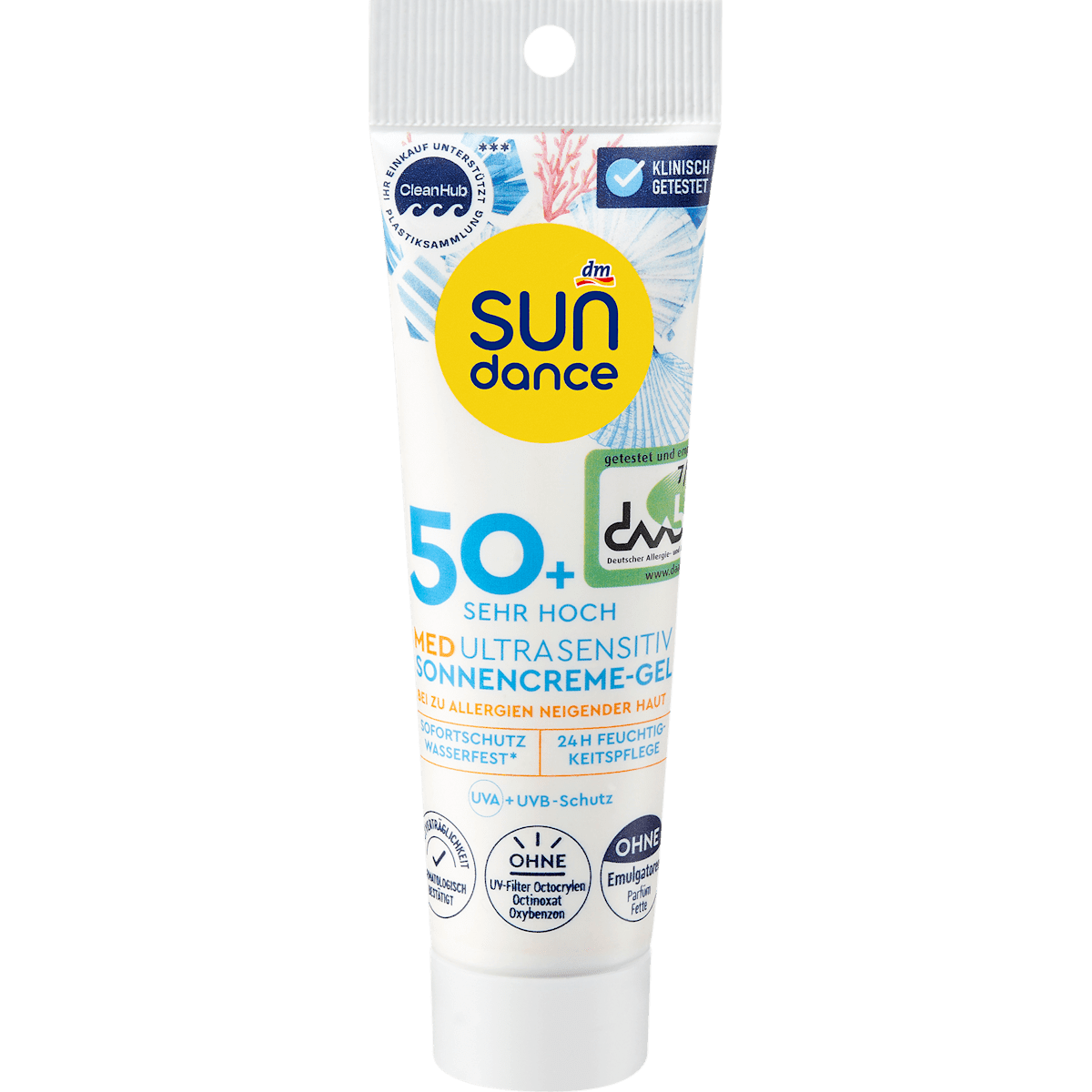 Sonnencreme Gel MED ultra sensitiv LSF 50+, Reisegröße SUNDANCE