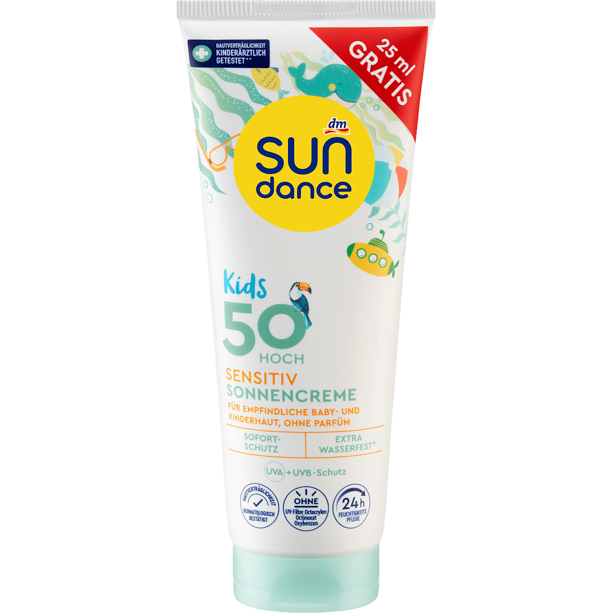 Sonnencreme Kids sensitiv LSF 50 SUNDANCE