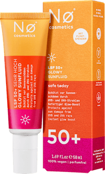 Sonnenfluid Gesicht Glowy safe today LSF 50+. 50 ml - VivaVoss