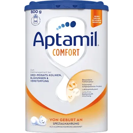 Aptamil Spezialnahrung Comfort von Geburt an, 0,8 kg – Babymilch image_position | VivaVoss