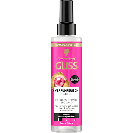 Sprüh-Conditioner Express-Repair Verführerisch Lang Schwarzkopf GLISS