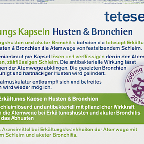 Erkältungskapseln Husten & Bronchien tetesept