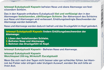 Eukalyptusöl Kapseln Nase + Kopf tetesept