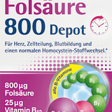 Folsäure 800 Depot Mini Tabletten 60 St tetesept