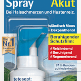 Hals- und Rachen Spray mit Isländisch Moos tetesept