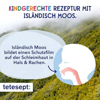 Hustensaft Kids Honig & Isländisch Moos tetesept
