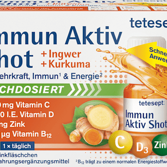 Immun aktiv Ingwer Kurkuma Trinkampullen 7 St tetesept