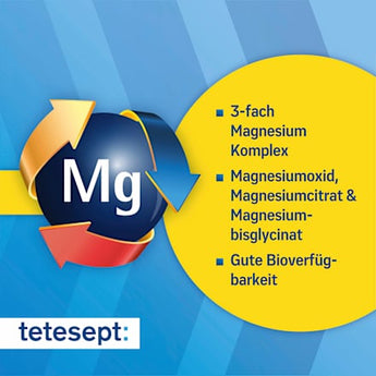Magnesium 600 Triple Action Tabletten 30 St tetesept