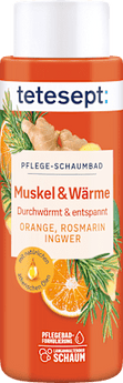 Schaumbad Muskel & Wärme tetesept