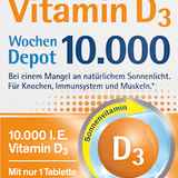 Vitamin D3 10.000 I.E. Wochendepot Tabletten 12 St tetesept