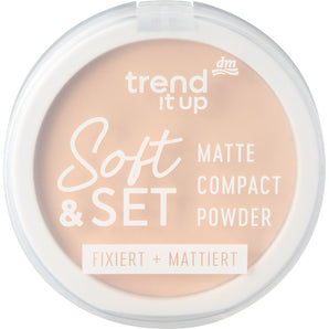 Kompakt Puder Soft & Set Matte 010, 9 g