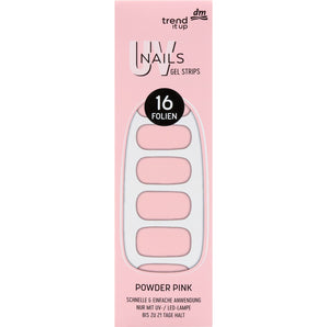UV Gel Nagelfolien Gel Strips 100, 16 St