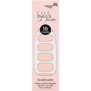 UV Gel Nagelfolien Gel Strips 130, 16 St