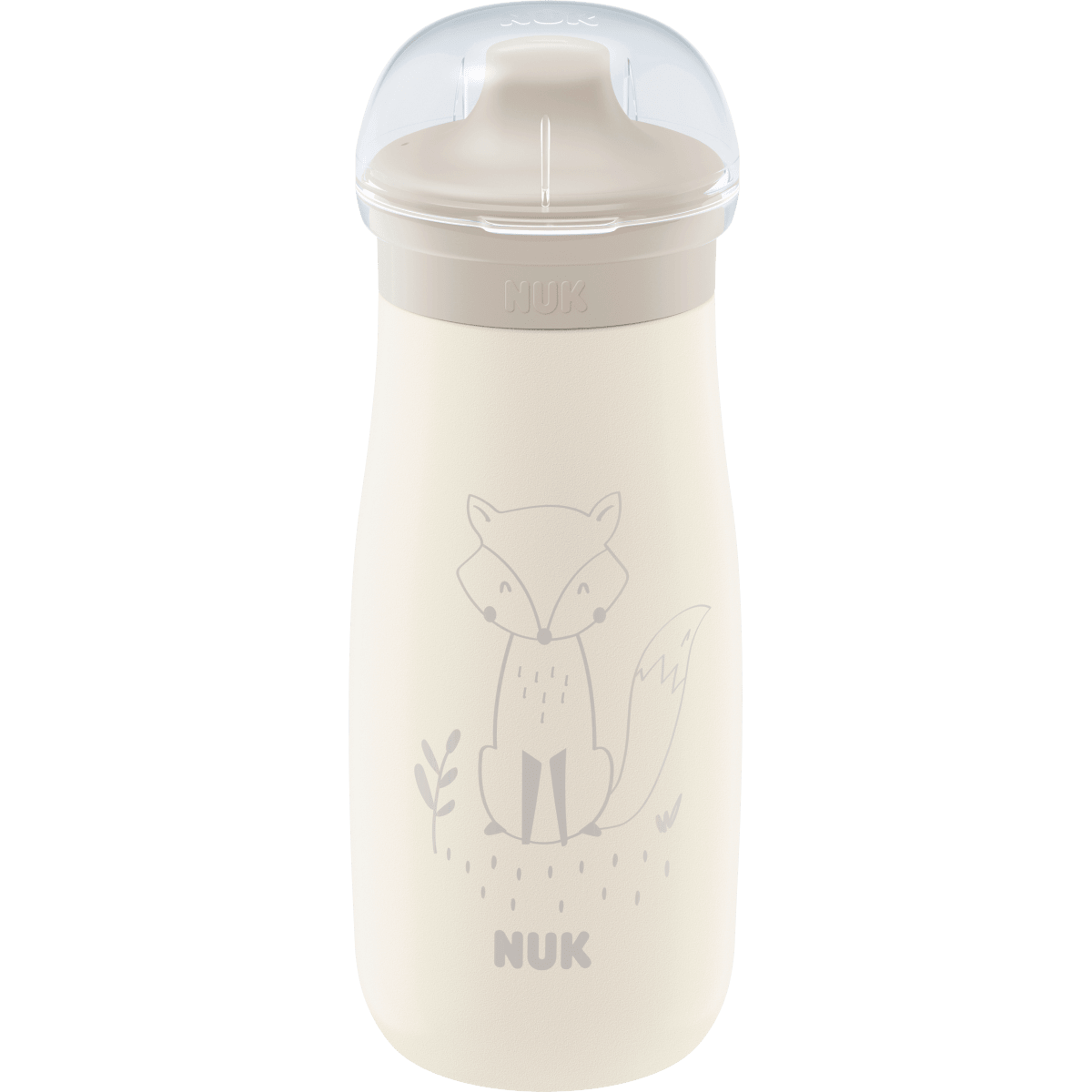 Trinkflasche Edelstahl Mini - Me beige, 300ml, 1 St - VivaVoss