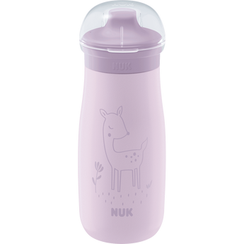 Trinkflasche Edelstahl Mini - Me flieder, 300ml, 1 St - VivaVoss