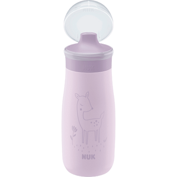 Trinkflasche Edelstahl Mini - Me flieder, 300ml, 1 St - VivaVoss