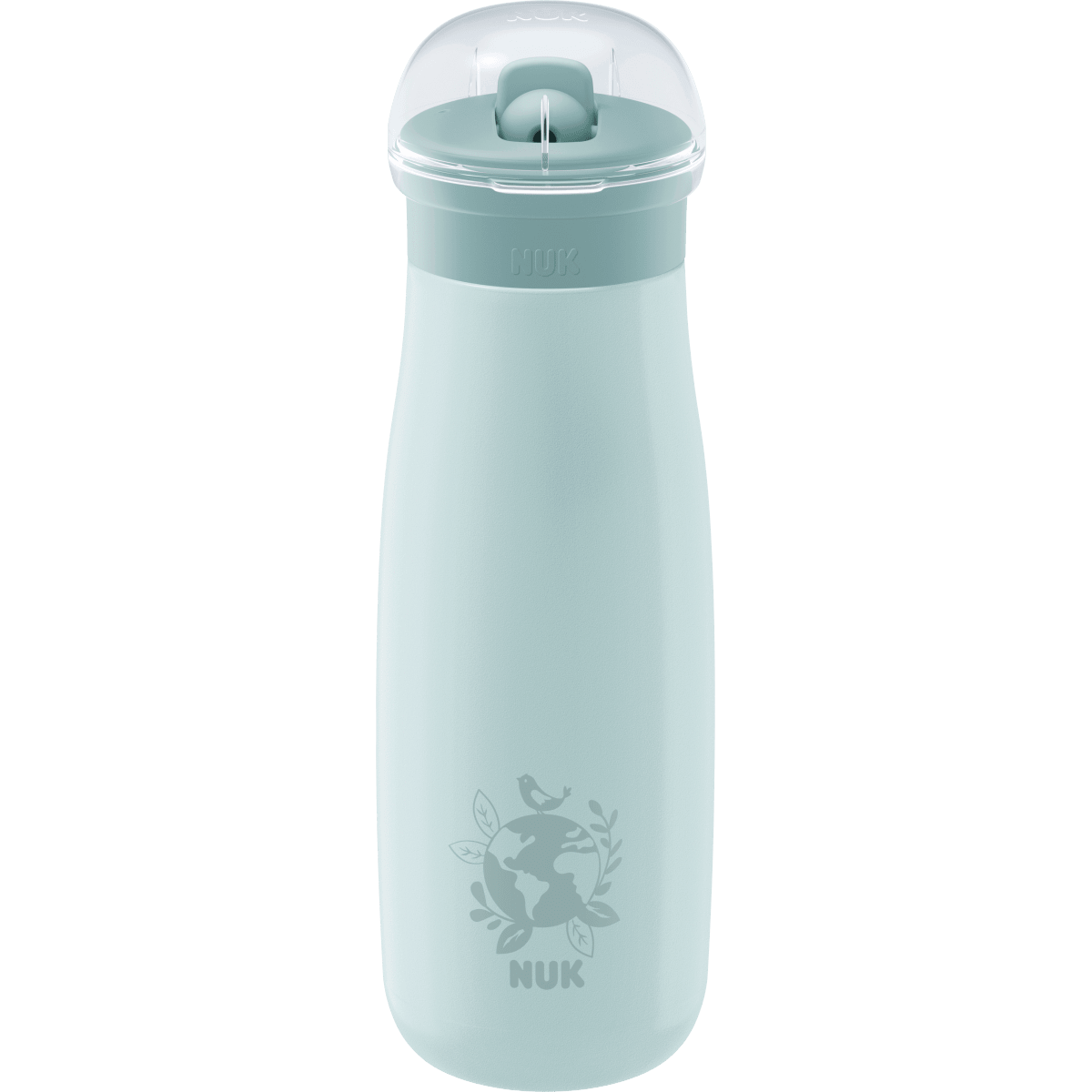 Trinkhalmflasche Edelstahl Mini - Me mint, 500ml, 1 St - VivaVoss