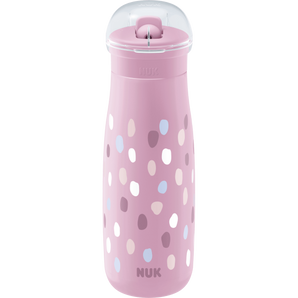 Trinkhalmflasche Mini - Me lila, 450ml, 1 St - VivaVoss