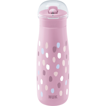 Trinkhalmflasche Mini - Me lila, 450ml, 1 St - VivaVoss