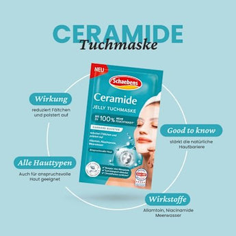 Tuchmaske Jelly Ceramide Schaebens