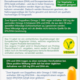 Vegan Omega - 3 1000 Kapseln 60 Wohlbefinden & Stärkung by Doppelherz – Available at VivaVoss