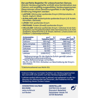 Verdauungshelfer Tabletten 45 St, 19 g - VivaVoss