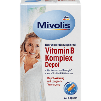 Vitamin B Komplex Depot, Kapseln 60 St. Mivolis