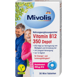 Vitamin B12 350 Depot, 30 Mini - Tabletten, 6 g - VivaVoss