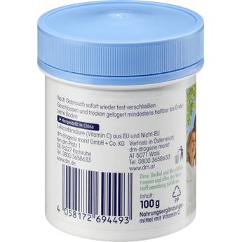 Vitamin C Pulver, 100 g - VivaVoss