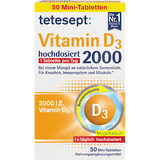 Vitamin D3 2000 IU tablets 50 pieces, 15.3 g Vitamine by tetesept – Available at VivaVoss