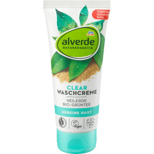 Waschcreme Clear, 100 ml Gesichtsreinigung by alverde NATURKOSMETIK – Available at VivaVoss