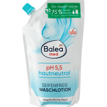 Waschlotion seifenfrei & hautneutral, Nachfüllpack, 500 ml - VivaVoss