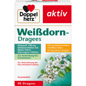 Weissdorn Dragees, 90 St - VivaVoss