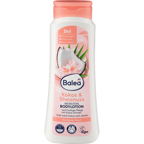 Wohlfühl Bodylotion Kokos & Sheanuss, 400 ml Balea, Pflege & Parfum,Körperpflege,Bodylotion & Hautcreme by Balea – Available at VivaVoss