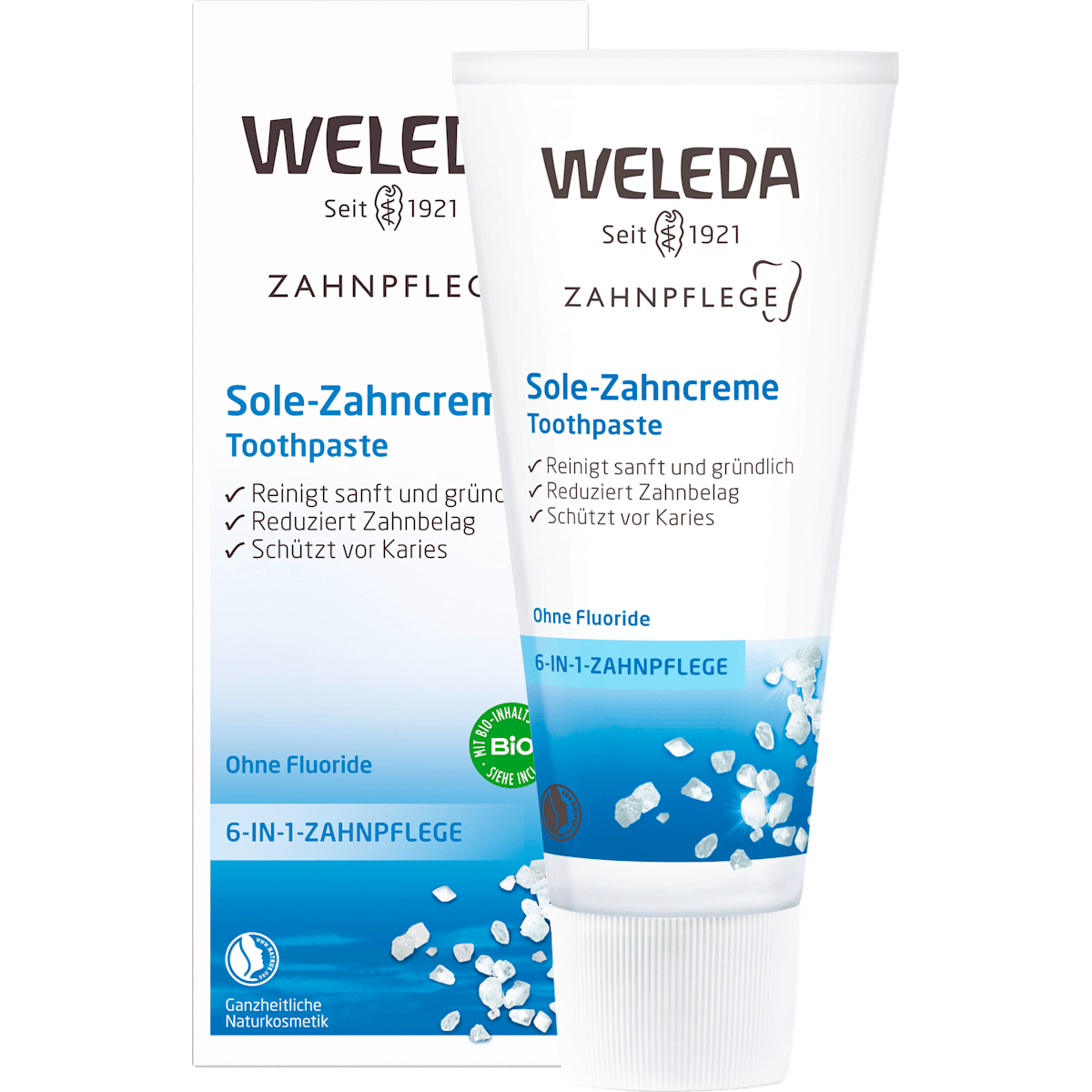 Zahnpasta Sole fluoridfrei, 75 ml - VivaVoss
