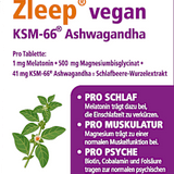 Zleep vegan KSM - 66 Ashwagandha Tabletten 30 St, 24 g Schlafen & Nerven by Madaus & Lauscher – Available at VivaVoss