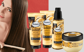 Balea Professional Oil Repair Intensiv hair care with argan oil for dry and damaged hair