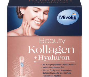 Mivolis Beauty Kollagen + Hyaluron Trinkampullen 20 St. – VERISOL® Kollagenpeptide für straffere Haut von innen