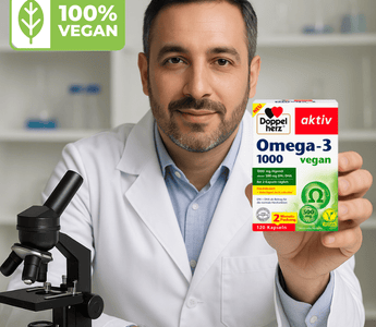 Doppelherz Omega‑3 1000 Vegan Capsules – Plant-Based DHA & EPA for Heart, Brain Immunity - VivaVoss