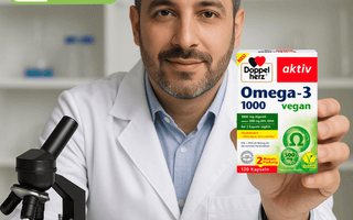 Doppelherz Omega‑3 1000 Vegan Capsules – Plant-Based DHA & EPA for Heart, Brain Immunity - VivaVoss