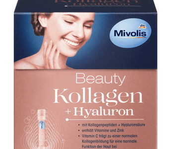 Mivolis Beauty Kollagen + Hyaluron Trinkampullen 20 St. – VERISOL® Kollagenpeptide für straffere Haut von innen