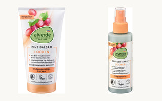 alverde NATURKOSMETIK 2in1-Lockenbalsam / Locken Refresh-Spray, 150 ml