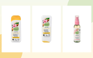 alverde Nutri Care Shampoo, Spülung und Leave-in für strapazierte Haarlängen