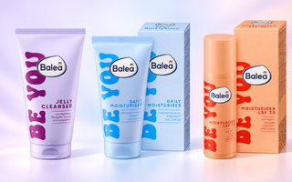 Balea BE YOU Jelly Cleanser, Daily Moisturizer und Moisturizer LSF 30