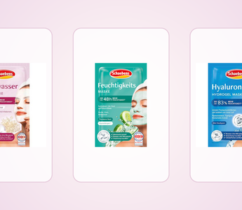 Schaebens Gesichtsmaske als Tuch, Creme und Hydrogel im Vergleich
