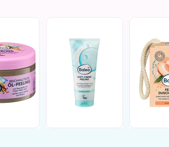 Balea Körperpeelings Salz-Öl, Soft-Creme und fest im Vergleich